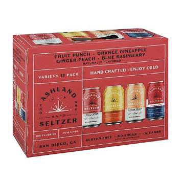 Ashland Hard Seltzer Variety Fruit 12-Pack - ForWhiskeyLovers.com