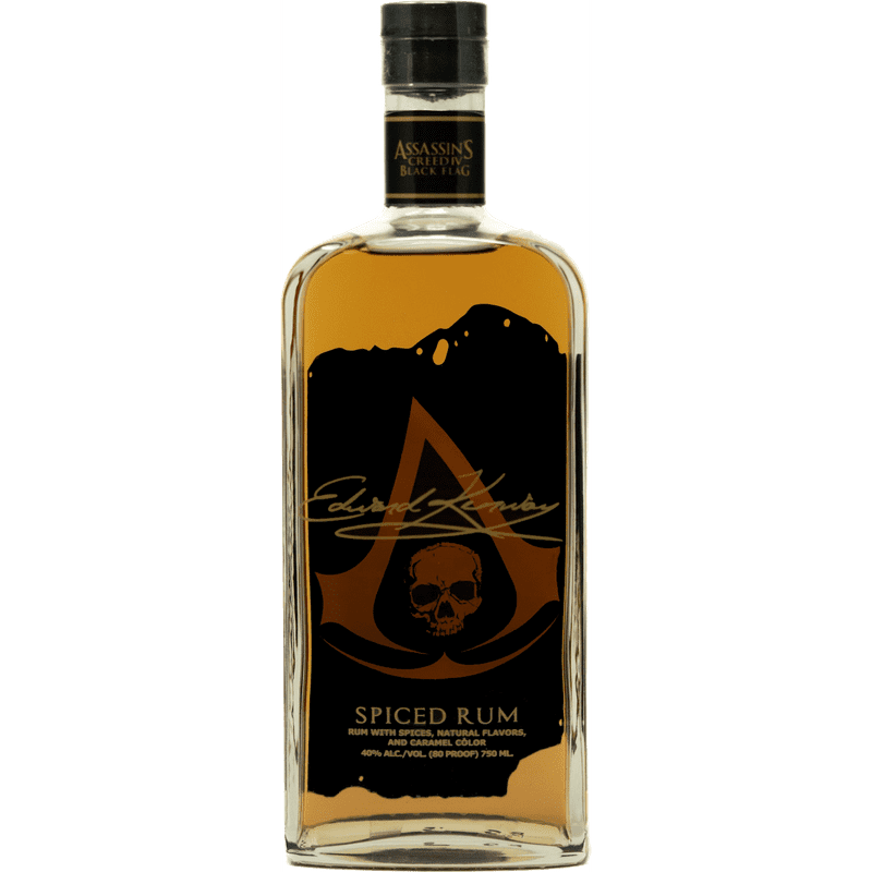 Assassin's Creed Black Flag: Edward Kenway Spiced Rum - ForWhiskeyLovers.com