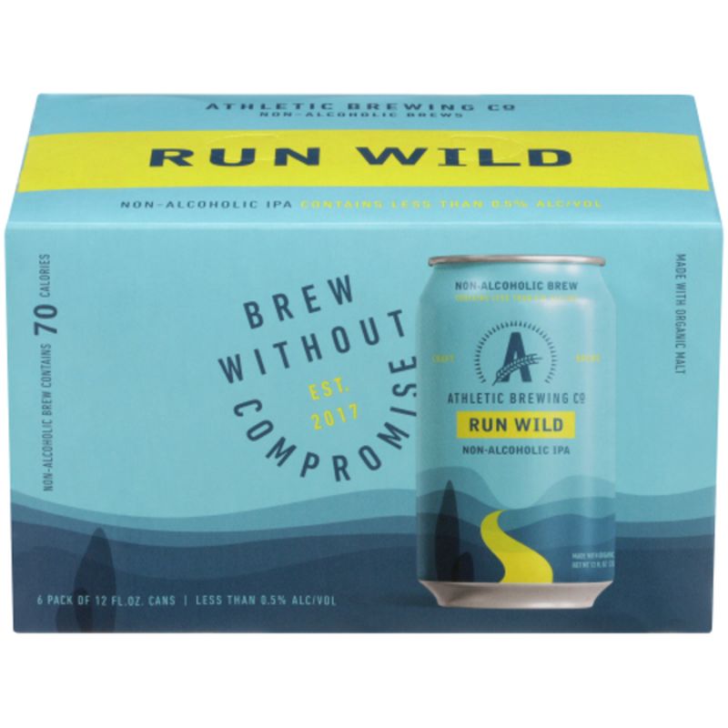 Athletic Brewing Run Wild IPA 6-pack - ForWhiskeyLovers.com