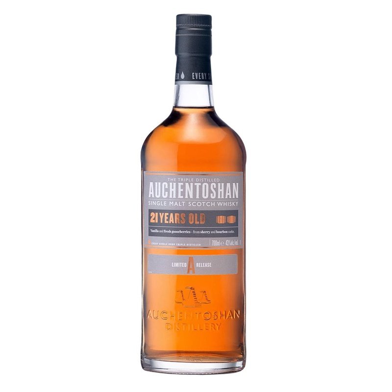 Auchentoshan 21 Year Old Single Malt Scotch Whisky - ForWhiskeyLovers.com