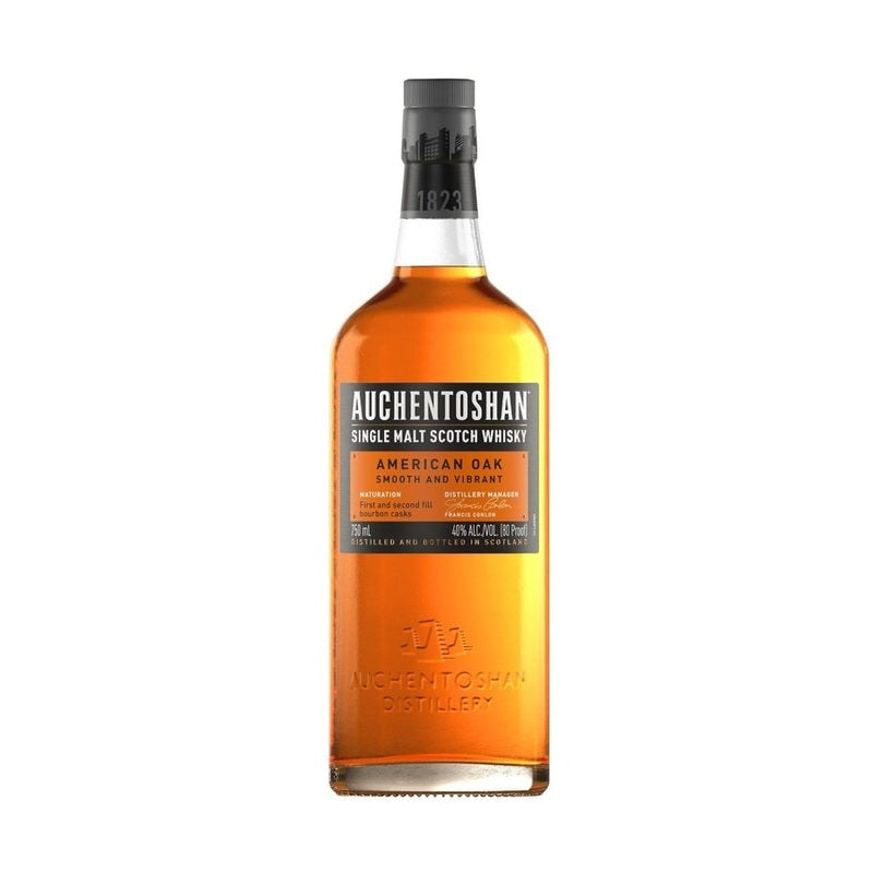 Auchentoshan American Oak Single Malt Whisky 750mL - ForWhiskeyLovers.com