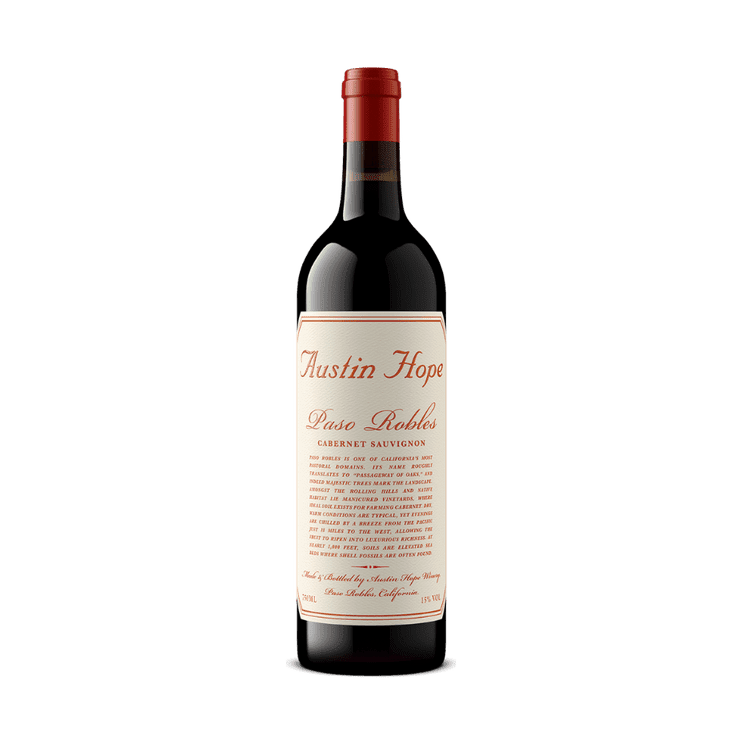 Austin Hope Paso Robles Cabernet Sauvignon 2022 - ForWhiskeyLovers.com