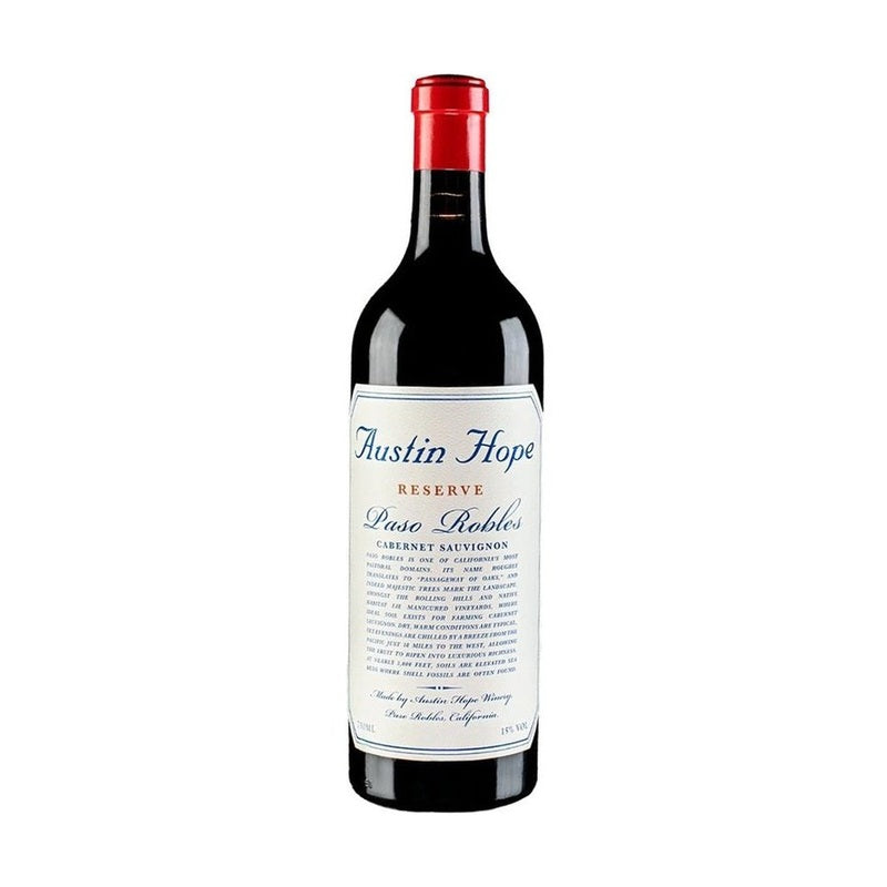 Austin Hope Paso Robles Reserve Cabernet Sauvignon 2020 - ForWhiskeyLovers.com