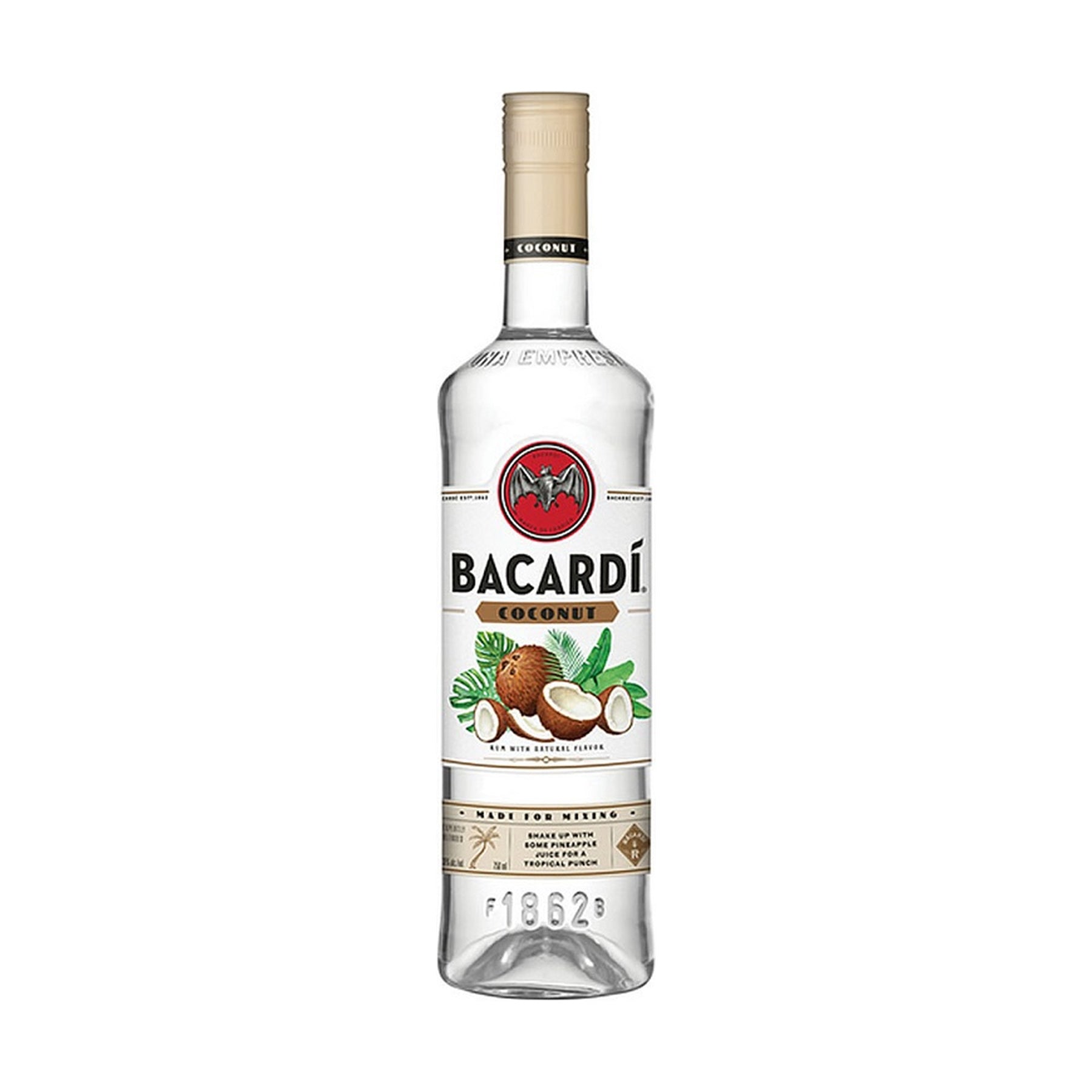 Bacardi Coconut Rum 750ml - ForWhiskeyLovers.com