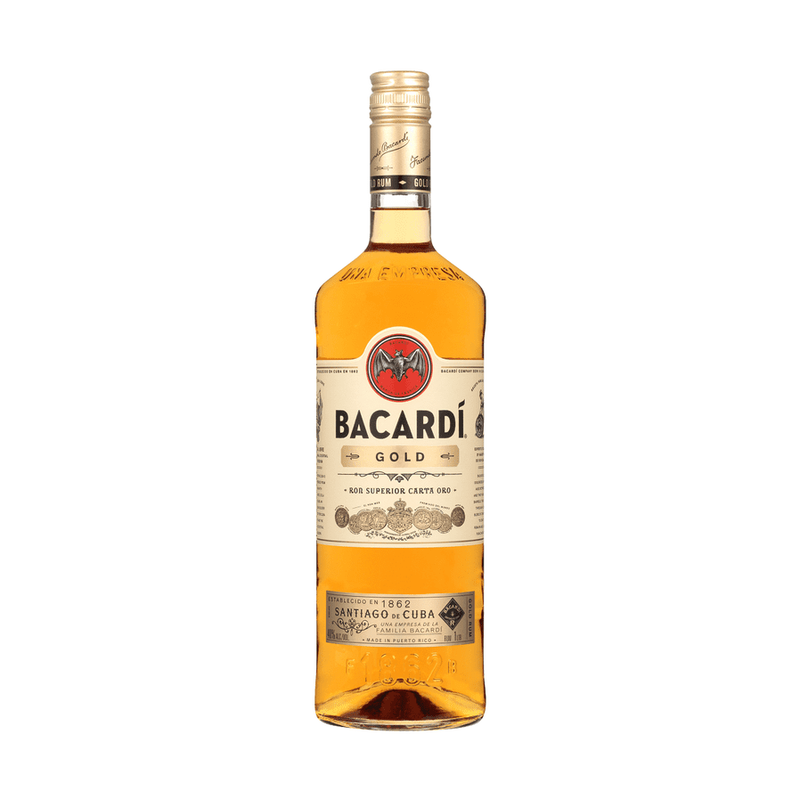 Bacardí Gold Rum Liter - ForWhiskeyLovers.com