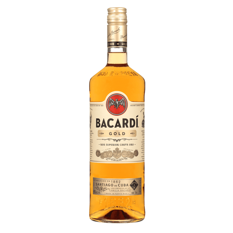Bacardí Gold Rum Liter - ForWhiskeyLovers.com