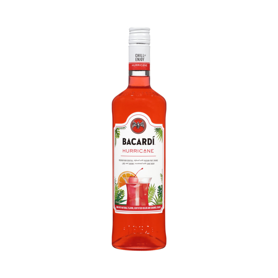 Bacardi Hurricane Cocktail 750 ml - ForWhiskeyLovers.com