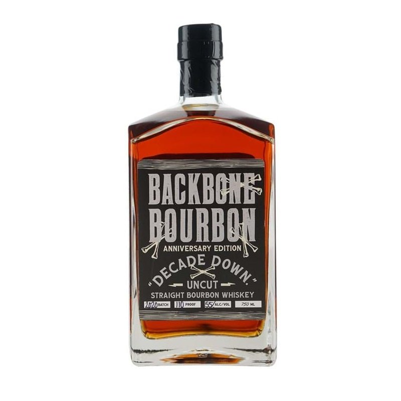 Backbone Bourbon Decade Down Uncut Anniversary Edition Straight Bourbon Whiskey - ForWhiskeyLovers.com