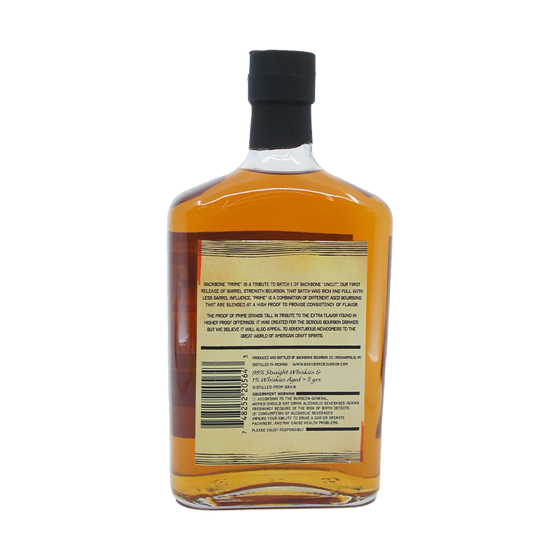 Backbone Bourbon Prime 750ml - ForWhiskeyLovers.com