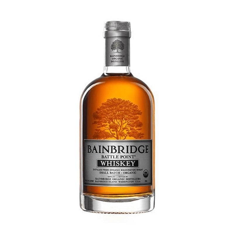 Bainbridge Battle Point Small Batch Organic Wheat Whiskey - ForWhiskeyLovers.com