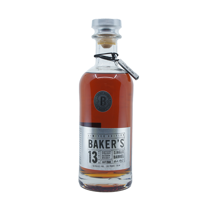 Baker's 13 Year Old Limited Edition Single Barrel Kentucky Straight Bourbon Whiskey - ForWhiskeyLovers.com