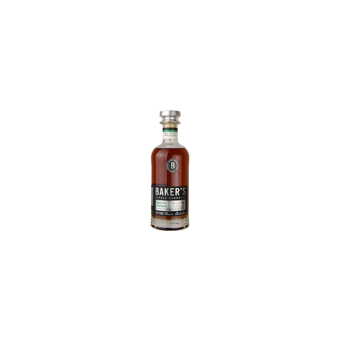Bakers Single Barrel High Rye 7 year 750ml - ForWhiskeyLovers.com