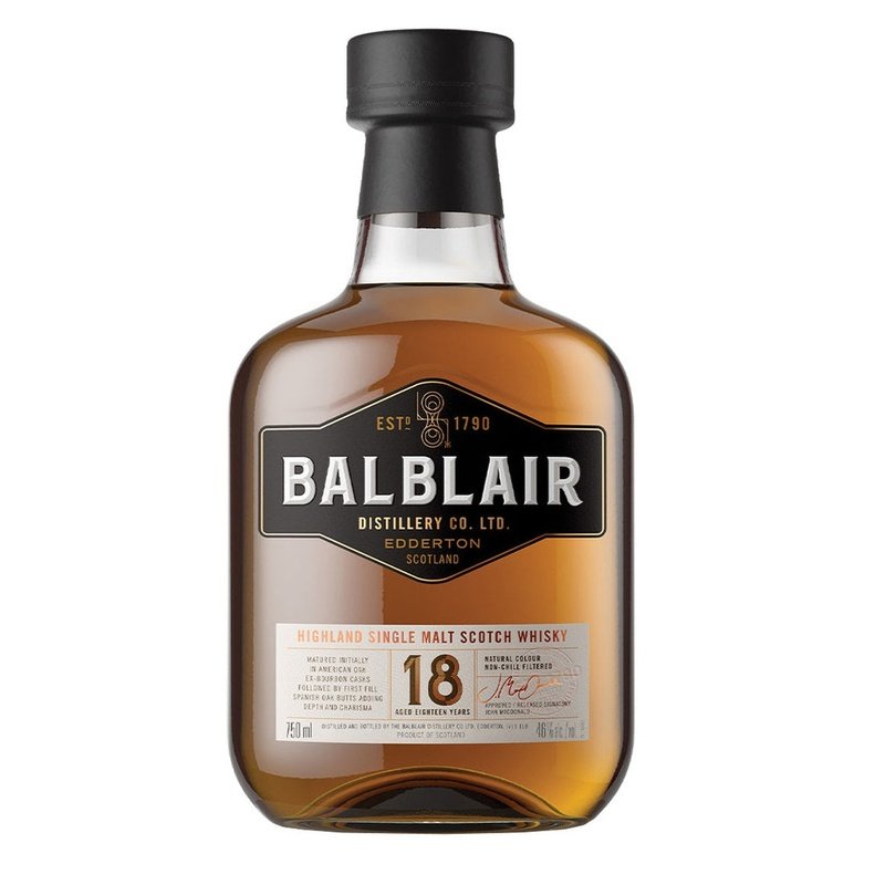 Balblair 18 Year Old Highland Single Malt Scotch Whisky - ForWhiskeyLovers.com