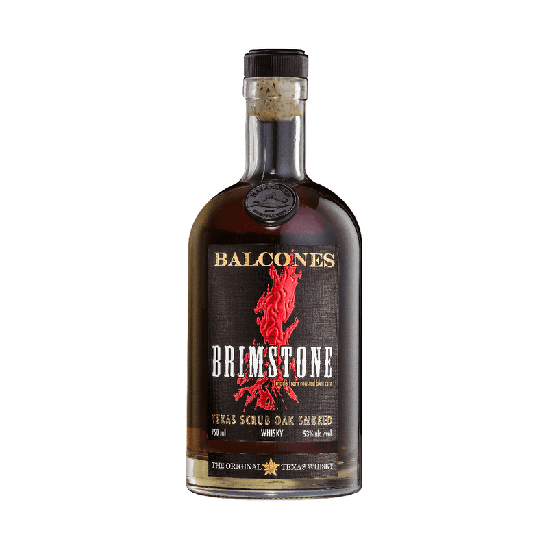 Balcones Brimstone Texas Scrub Oak Smoked Corn Whiskey 750mL - ForWhiskeyLovers.com