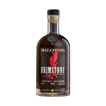 Balcones Brimstone Texas Scrub Oak Smoked Corn Whiskey 750mL - ForWhiskeyLovers.com