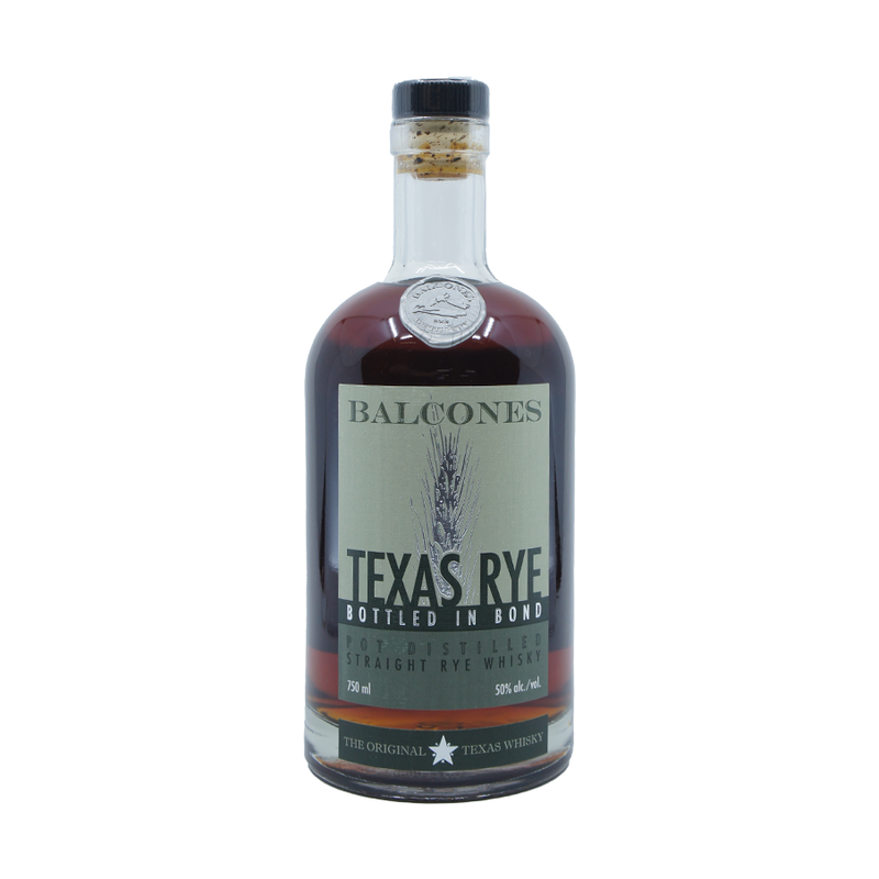 Balcones Texas Rye Bottled in Bond Rye Whiskey - ForWhiskeyLovers.com