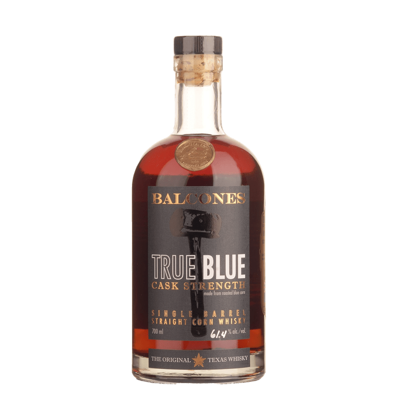 Balcones True Blue Single Barrel Cask Strength Straight Corn Whisky - ForWhiskeyLovers.com