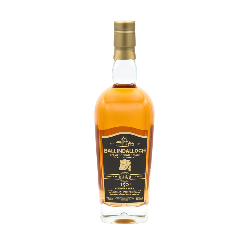 Ballindalloch Aberdeen Angus 150th Anniversary Speyside Single Malt Scotch Whisky (700ml)
