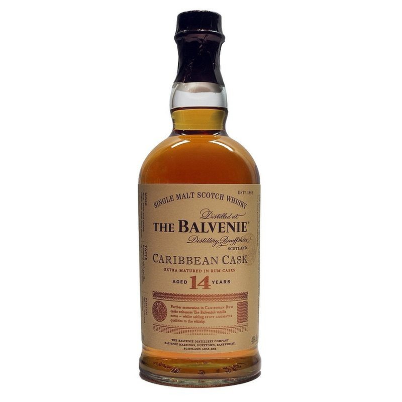 Balvenie 14yr Caribbean Rum Cask Speyside Single Malt 750mL - ForWhiskeyLovers.com