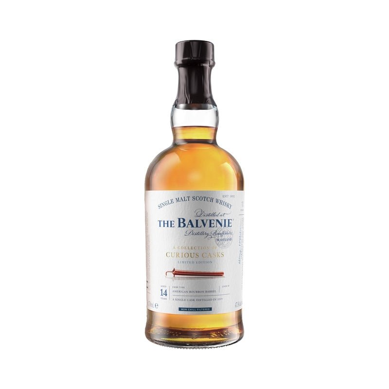 Balvenie A Collection of Curious Casks 14 Year Old American Bourbon Barrel Single Malt Scotch Whisky - ForWhiskeyLovers.com