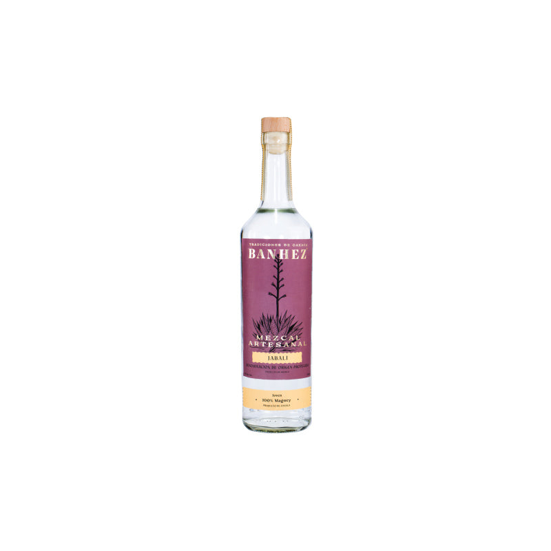 Banhez Mezcal Artesanal Joven Jabalí 750 mL - ForWhiskeyLovers.com