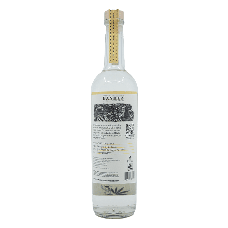 Banhez Mezcal Joven Espadin - ForWhiskeyLovers.com