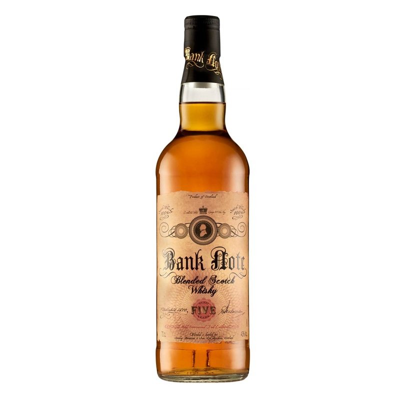 Bank Note 5 Year Old Blended Scotch Whisky - ForWhiskeyLovers.com