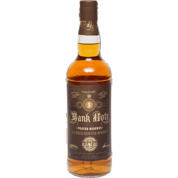 Bank Note 5 Year 'Peated Reserve' Blended Scotch Whisky - ForWhiskeyLovers.com