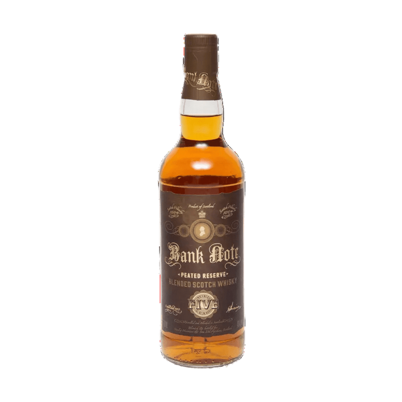 Bank Note 5 Year 'Peated Reserve' Blended Scotch Whisky - ForWhiskeyLovers.com