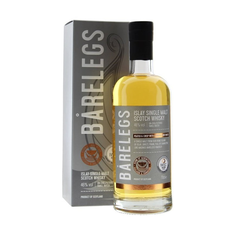 Barelegs 46% Islay Single Malt Scotch Whisky - ForWhiskeyLovers.com