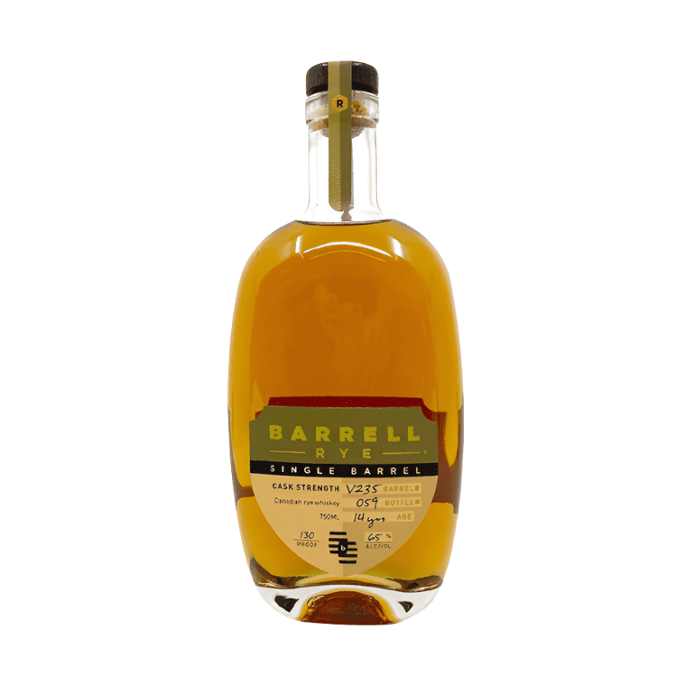 Barrell 14 Year Old Single Barrel Rye LVS Selection 130 Proof - ForWhiskeyLovers.com
