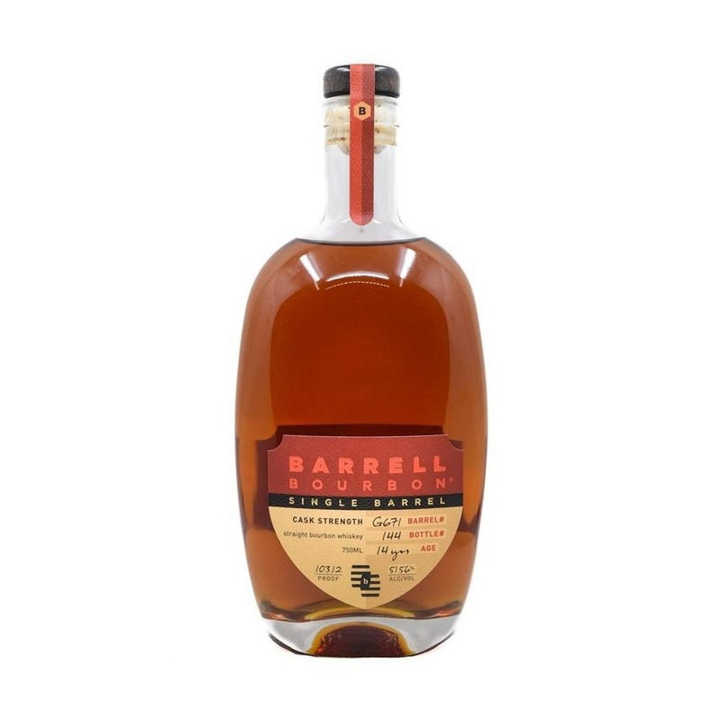 Barrell Bourbon 14 Year Old Single Barrel Cask Strength Straight Bourbon Whiskey - ForWhiskeyLovers.com