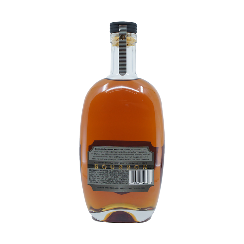 Barrell Craft Spirits Gray Label Bourbon Release #5 - ForWhiskeyLovers.com