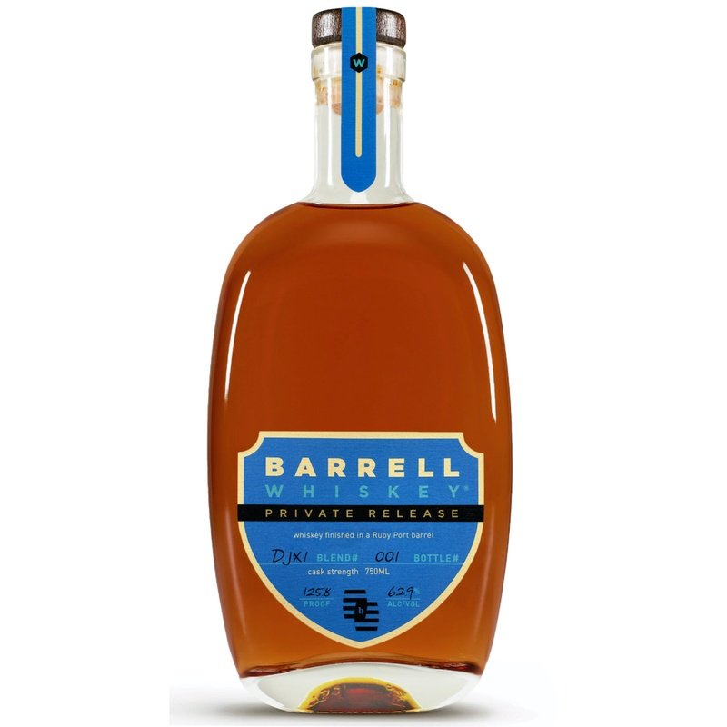 Barrell Whiskey Private Release DJX1 Ruby Port Barrel Finish Kentucky Whiskey - ForWhiskeyLovers.com