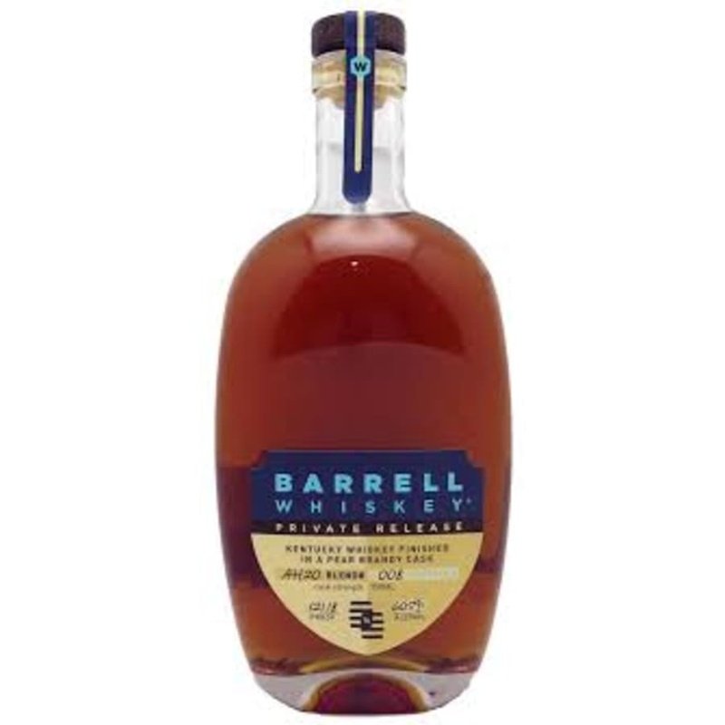 Barrell Whiskey Private Release In A Pear Brandy Cask AH20 - ForWhiskeyLovers.com