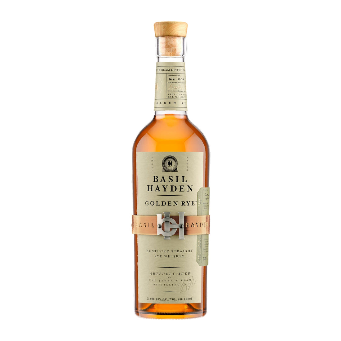 Basil Hayden Golden Rye Whiskey 750ml - ForWhiskeyLovers.com