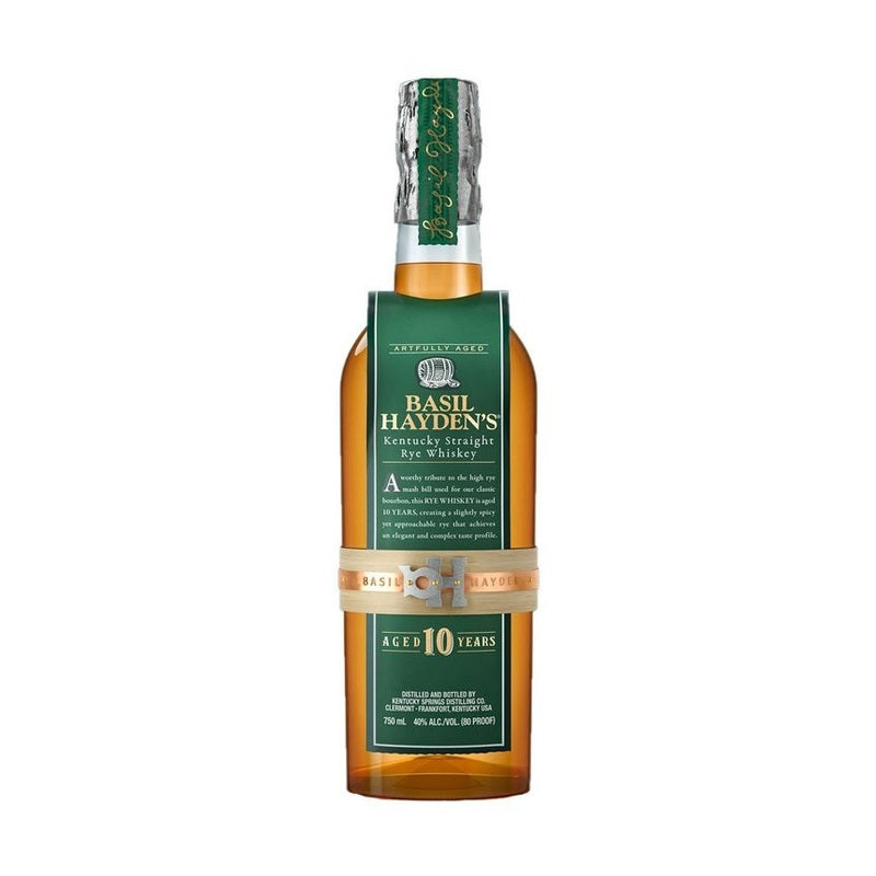 Basil Hayden's 10 Year Old Kentucky Straight Rye Whiskey - ForWhiskeyLovers.com
