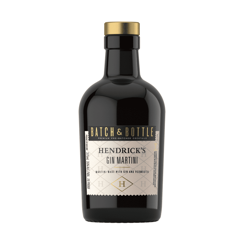 Batch & Bottle Hendrick's Gin Martini Cocktail 375ml - ForWhiskeyLovers.com