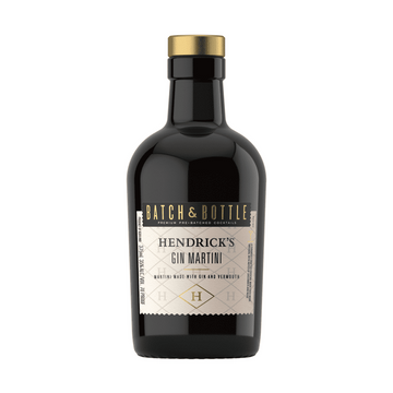Batch & Bottle Hendrick's Gin Martini Cocktail 375ml - ForWhiskeyLovers.com
