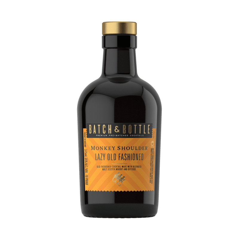 Batch & Bottle Monkey Shoulder Lazy Old Fashioned Cocktail 375ml - ForWhiskeyLovers.com