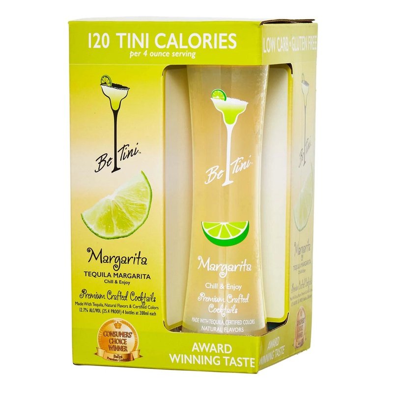 BeTini Margarita Tequila Cocktail 4-Pack - ForWhiskeyLovers.com
