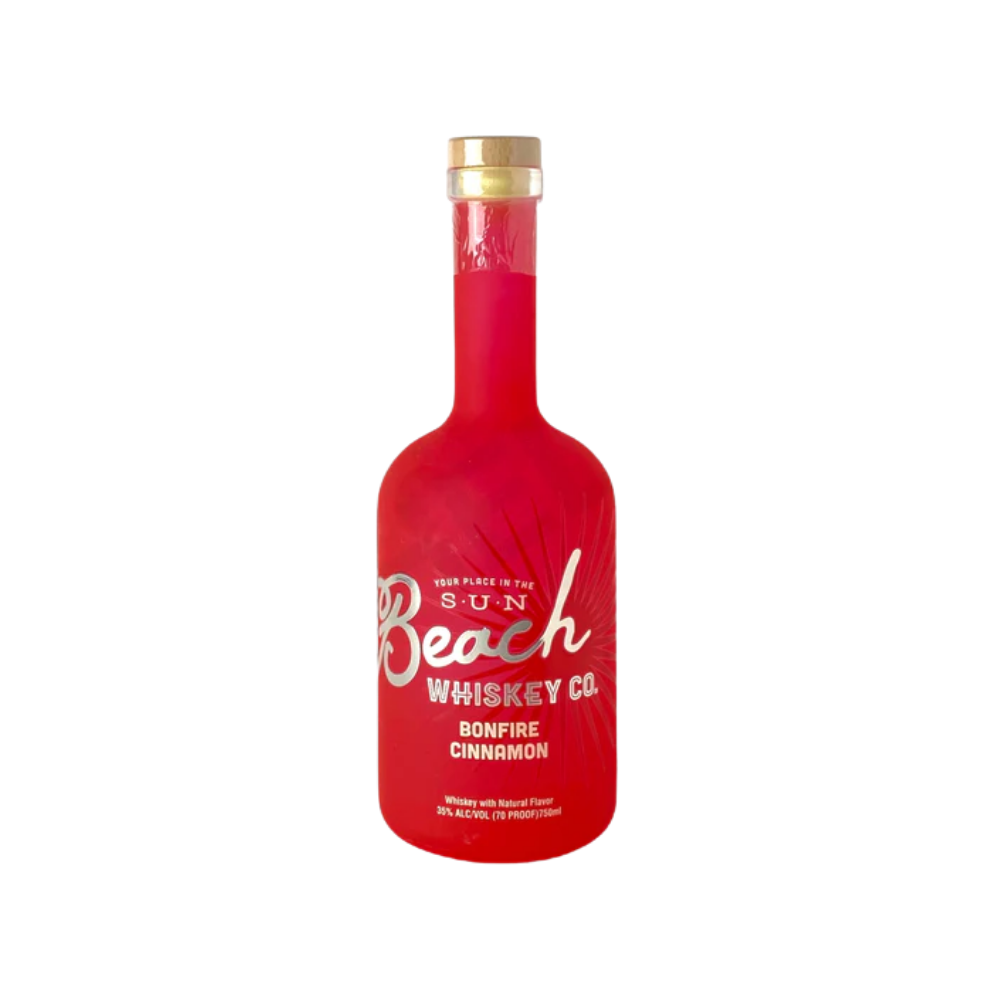 Beach Whiskey Co Bonfire Cinanamon 750 ml - ForWhiskeyLovers.com
