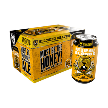 Belching Beaver 'Must Be The Honey!' Blonde Ale Beer 6-Pack - ForWhiskeyLovers.com