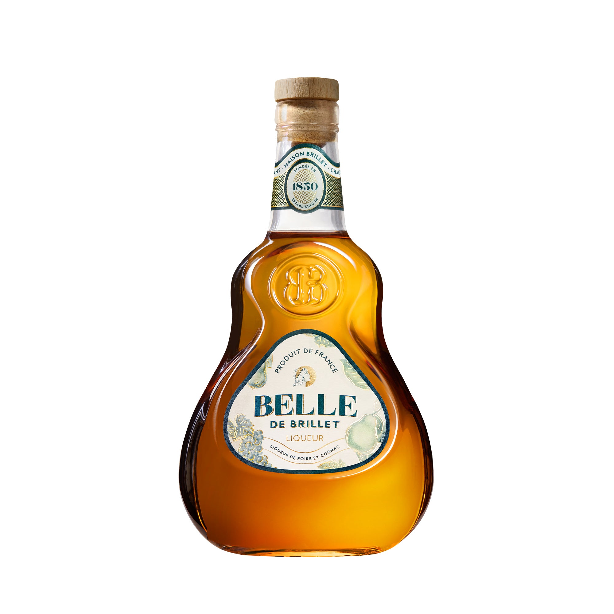Belle de Brillet Pear Liqueur with Cognac 700ml - ForWhiskeyLovers.com