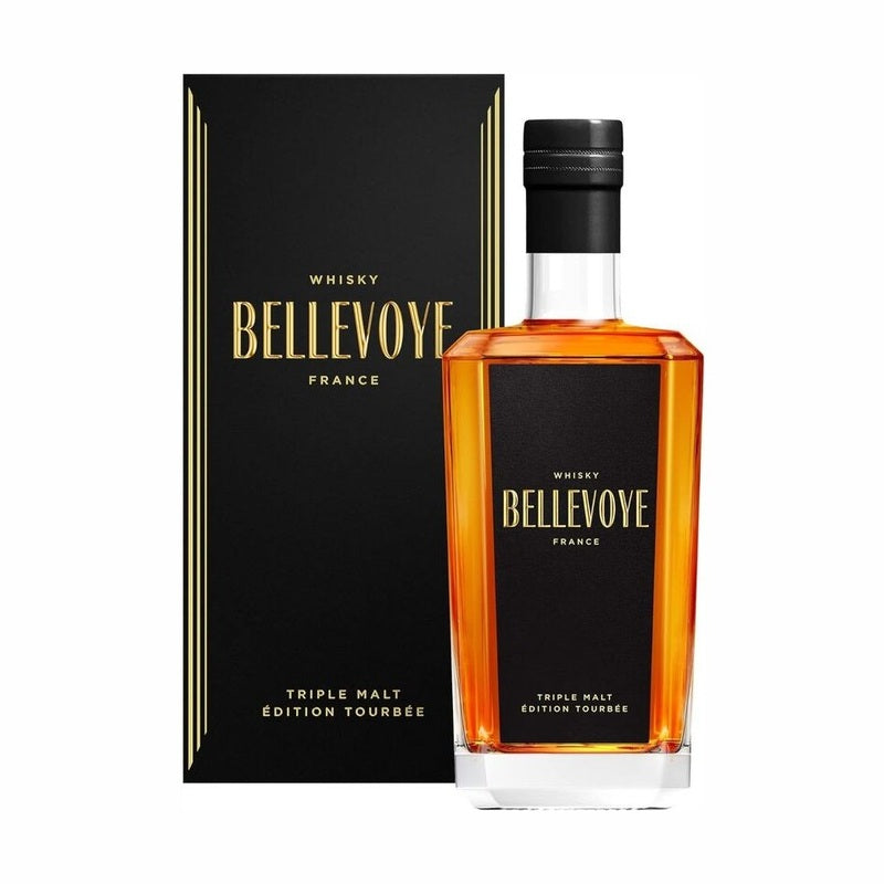 Bellevoye Black Peated French Triple Malt Whisky 700mL - ForWhiskeyLovers.com