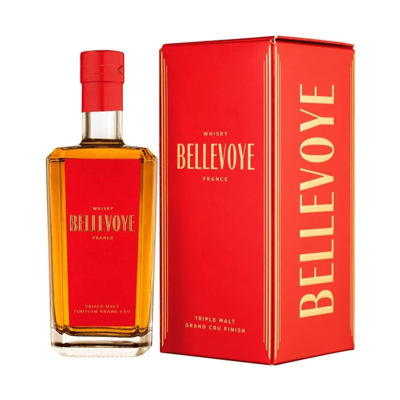 Bellevoye Red Finition Gran Cru Finish French Triple Malt Whisky 700mL - ForWhiskeyLovers.com