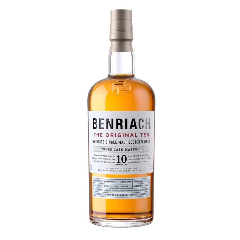 Benriach 10 Year Old 'The Original Ten' Three Cask Matured Speyside Single Malt Scotch Whisky - ForWhiskeyLovers.com