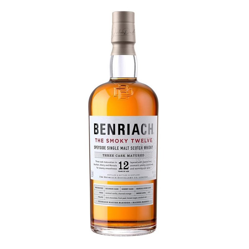 Benriach 12 Year Old 'The Smoky Twelve' Speyside Single Malt Scotch Whisky - ForWhiskeyLovers.com