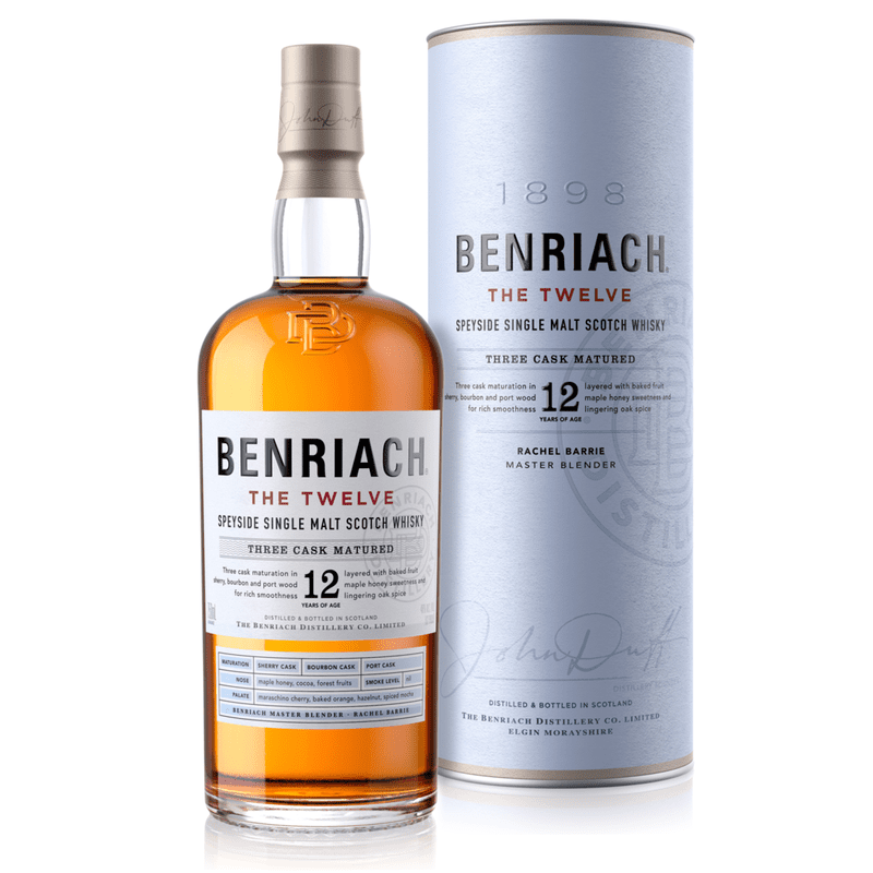 Benriach 12 Year Old 'The Twelve' Three Cask Matured Speyside Single Malt Scotch Whisky - ForWhiskeyLovers.com