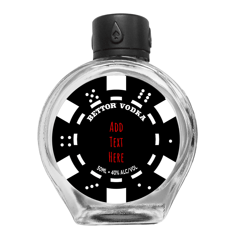 Bettor Vodka Custom Bottle 9-Pack 50ml - ForWhiskeyLovers.com